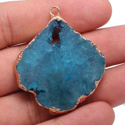 Natural Stone Pendant Irregular Agates Pendant For Jewelry Making DIY Necklace Bracelet Anklet Accessory