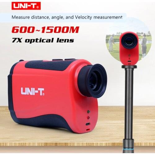 Golf Telescope Laser Distance Meter Portable 7X optical zoom telescope Laser Rangefinde UNI-T LM600 LM800 LM1000 LM1200 LM1500