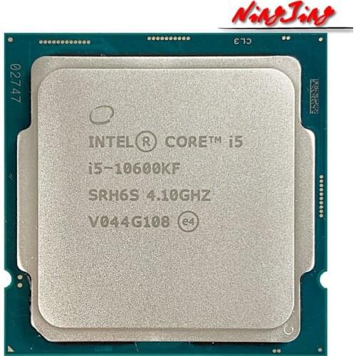 Intel Core i5-10600KF I5 10600KF 4.1 GHz Six-Core Twelve-Thread CPU Processor 65W LGA1200