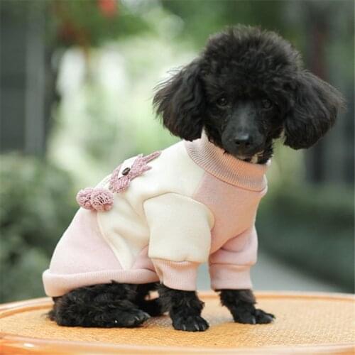 Pet Dog Hoodies Coat Autumn Winter Dog Clothes ropa perro abrigo perro Cat Clothing Small Dog Outfit Garment Puppy Apparel Shirt