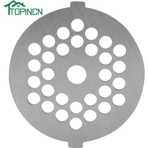 TOPINCN 5/7mm Hole Meat Grinder Crusher Mincer Plate Disc Knife Kitchen Meat Tools Home Cooking Machine Mincer Sausage Machine