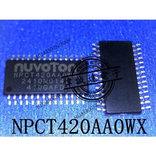 1Pieces New Original NPCT420AA0WX NPCT420AAOWX NPCT420RAOWX TSSOP28 In Stock Real Picture