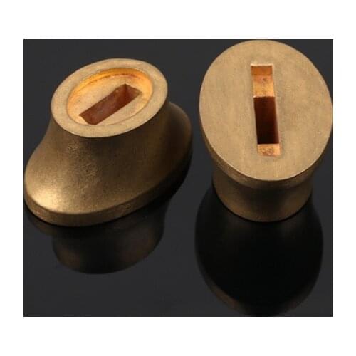 1Piece Finger Guard H62 Brass for Custom Knife Making Handle Bolster Knife making material