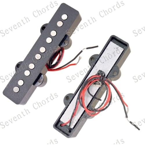 2 Pcs Black JB Bass Pickup for 5 String Electric Bass guitar