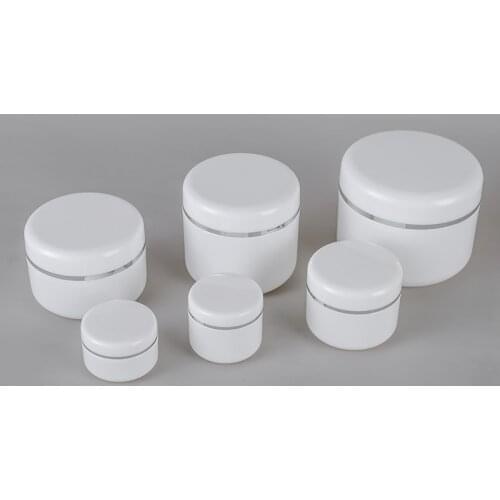 20g 30g 50g 100g 150g 200g 250g white empty gar cosmetic containers,Containers face cream box Hand Cream Cosmetics container
