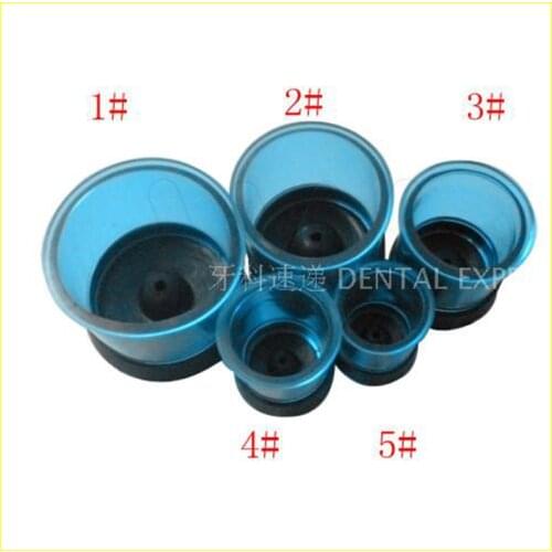 5pcs/set NEW Dental Lab Round Casting Rings Formers with Base Wax Investment Rubber Sillicon Ring Plastic Base