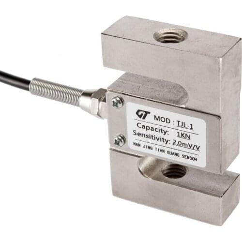 S type tension sensor TJL-1 high precision pressure sensor tension force anti overload weighing sensor