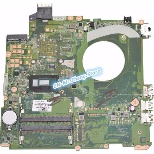 SHELI FOR HP Pavilion 15-P Laptop Motherboard W/ I7-5500U CPU 799547-501 DA0R76MB6D1 DDR3