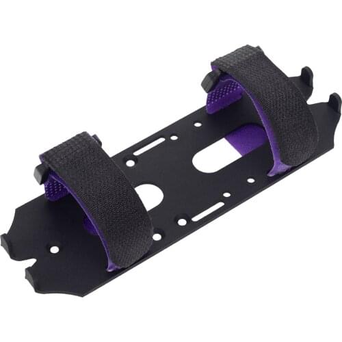 Metal Battery Mount Plate Bracket w/ Strap Tie for Axial SCX10 1/10 RC Car Truck Spare Parts Accessory