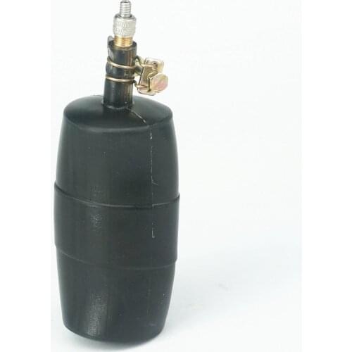 Fit Pipe Inner Diameter 45-63mm 2" Natural Natural Rubber Drain Air Bag Inflatable Bung Stop Plug Block 0.25 Bar