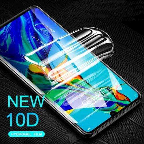Full Curved Hydrogel Protective Film On The For Huawei Honor 10 8A 8C 7X P20 P30 Mate 20 10 Pro Lite 10D Screen Protector Film