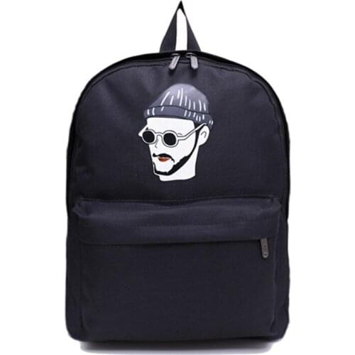 2016 Fashion New Promotion Oxford LeonThe Professional Mens And Women Backpack Korean Version Bag Rucksack Schoolbag Mochila