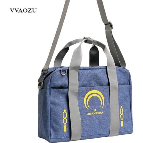 Anime Touken Ranbu Online Canvas Crossbody Messenger Bag Mikazuki Munechika JK Handbag Schoolbag Shoulder Satchel Messager Bags