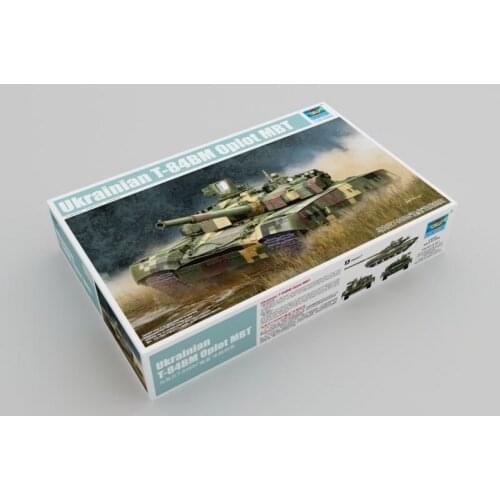 Trumpeter 09512 1/35 Ukrainian T-84BM Oplot Main Battle Tank - Scale model Kit