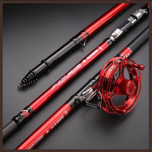 Ultralight Fishing Rod Carbon Fiber 4 Section Carp Telescopic Portable Collapsible Ultralight Strong Varas De Pesca Fly Fishing