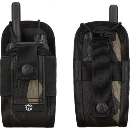 Military Airsoft Tactical Molle Radio Pouch Walkie Talkie Wasit Bag Holder Pocket Bag Army Shooting Hunting Magazine Mag Pouch