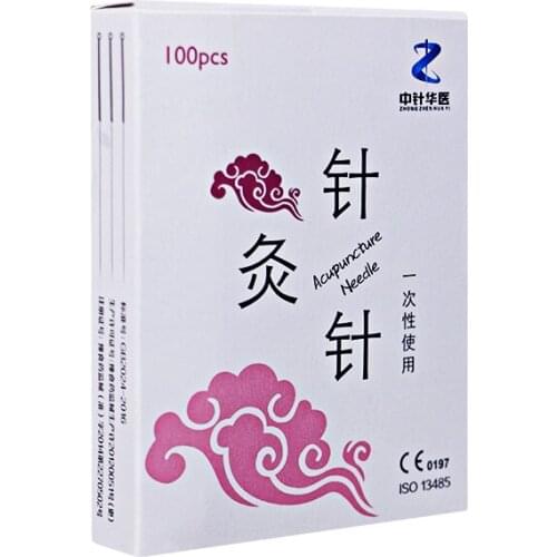2 boxes 100 pcs single pack Disposable acupuncture needles Sterile accupuncture massage needles 0.18/20/25/30/40mm