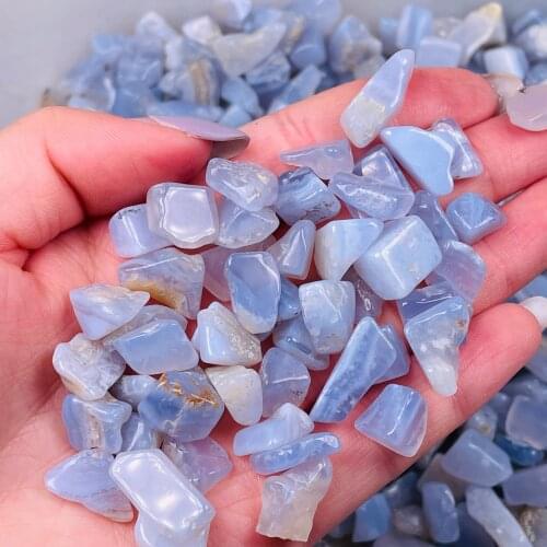 200g Natural Crystal Polished Blue Lace Agate Stone