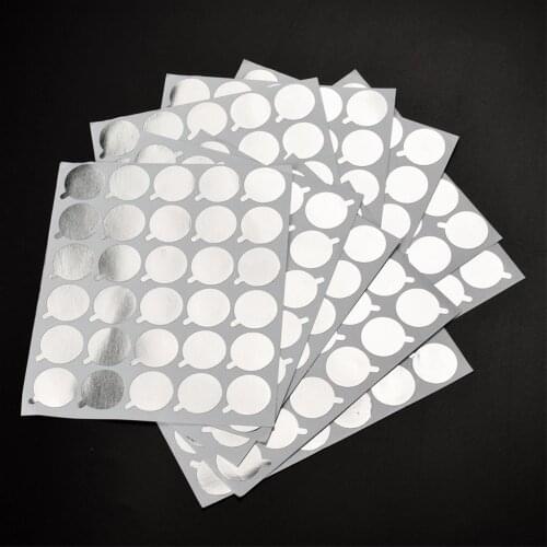300Pcs Professional Disposable Eyelash Extension Pallet Glue Sticker Eye Lash Pads Adhesive Glue Paper - Easy to Use