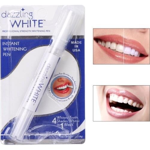 5pcs Dental Teeth Whitening Tooth Cleaning Rotary Peroxide Bleaching Kit Dental Dazzling White Teeth Whitening Pen