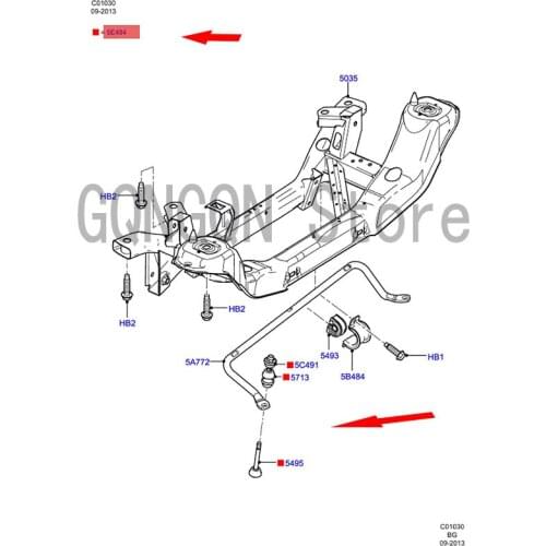 CAR Stabilizer Ball Head Rear For dMo nd eoF oc us Rear Parallel Rod Head Balance Rod Connecting Rod Tie Rod Head