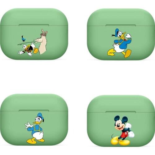 Disney For Airpods pro 3 case Protective Bluetooth Wireless Earphone Cover Air Pods airpod case air pod cases green 1 2