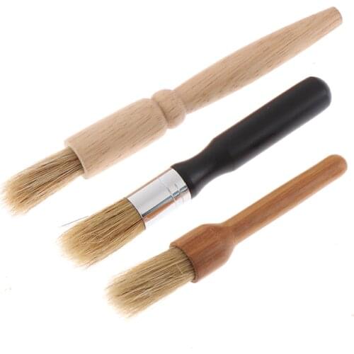 Cleaning Brush 3Sizes Coffee Grinder Brush Espresso Brush Accessories For Bean Grain Coffee Tool