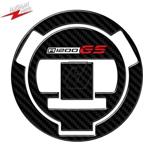 For BMW R1200GS R1200 GS 2008-2012 3D Carbon-look Motorcycle Fuel Gas Cap Protector Decals