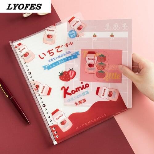 Cute Notebooks Journals Cuaderno A5 B5 Binder Office Accessories Diary Agenda Planner 2021 School Supplies Notepads Stationery