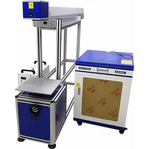 Jinan AccTek CO2 Laser Marking Machinery AK80C with High Working Speed