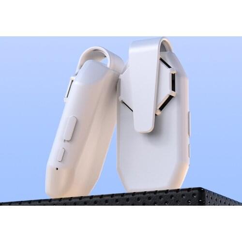 Clip-on Mask Fan Cooling USB Rechargeable Portable Electric Fan Mute Air Cooler White Black For Outdoor Sports Mask Summer