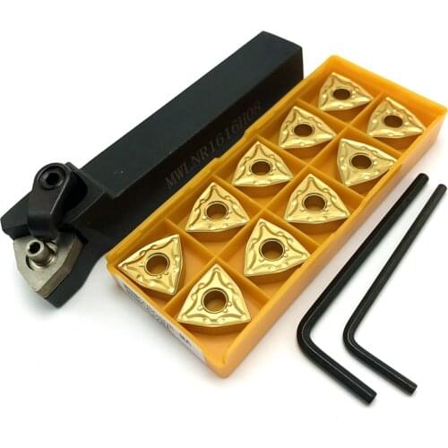 MWLNR1616H08 MWLNR2020K8 MWLNR2525M08 External turning tool holder carbide insert lathe tools WNMG080404 WNMG080408 cutting tool