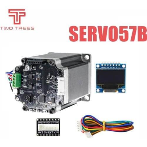 STM32 57 closed-loop stepper motor set 3D printer parts MKS SERVO57B servo motor with OLED direct use