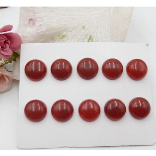 Natural 5Pcs Of Red Agate fashion jewelry Cabochons Beads,26x20x5mm,23x17x6mm,18.1g