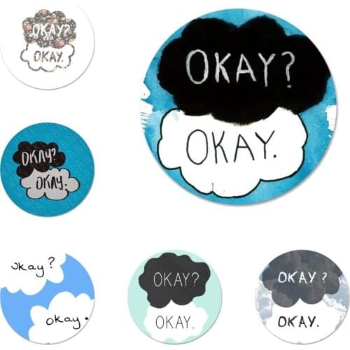 Fault In Our Stars Okay Refrigerator Magnet Bottle Opener Beer Coke Sue Bottle Opener 58mm