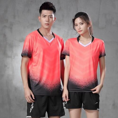 New 2020 men /women badminton sport t-shirt, table tennis shirt, Ping Pong/volleyball jerseys, game training Tennis shirt 3009