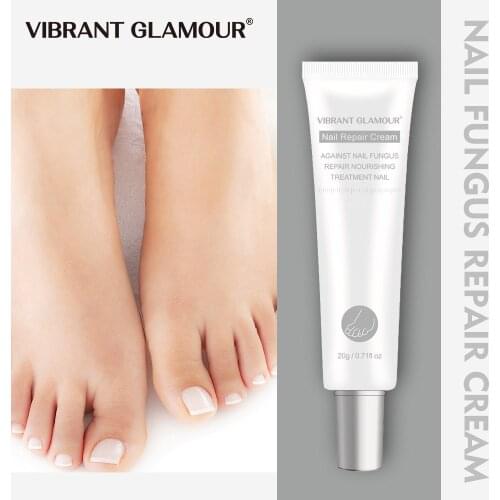 VIBRANT GLAMOUR Nail Care Nail Repair Cream Nail Fungus Treatment Onychomycosis Removal Anti Fungus Nail Toe Repair Cream 20ML
