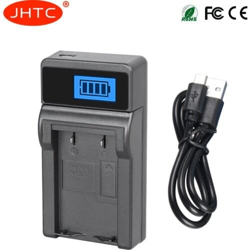 JHTC EN-EL1 LCD USB Battery Charger For Nikon Coolpix 500 775 880 885 990 995 4300 4500 4800 5000 5400 5700 8700 Minolta