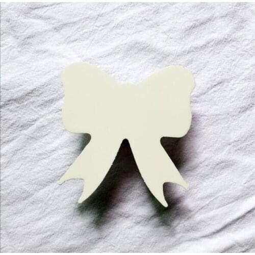 1PC Wooden Kids Room Clothes Hook Wall Sticker Bow Hanger Hook Home Decorati MI 015