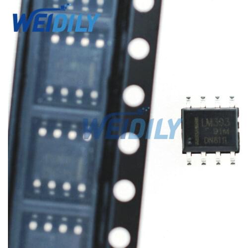20PCS/Lot LM393 LM393DR LM393D SMD Amplifier SOIC8 SOP-8 New IC