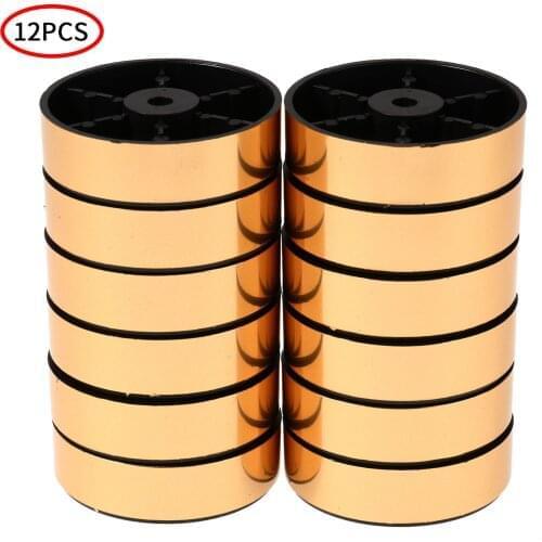 12 Round Plastic Pads Subwoofer Amplifier Stand Anti Vibration Speaker Spikes Mats Shock Absorbers Protection Pad for DVD Player