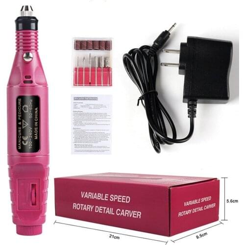 55PCS Toe Nail Grinder for Thick Toenails Set Manicure and Pedicure Durable Professional Self Engraving Grinding Nail Grinder