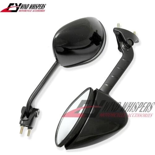 Motorcycle Side Rear View Mirror Black Rearview Mirrors For Kawasaki ZZR1400 ZZR 1400 ZX14R ZX-14R 2006-2016