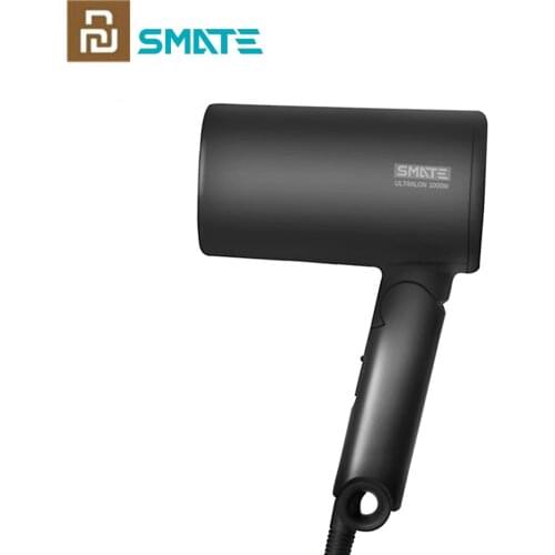 YOUPIN SMATE Anion Hair Dryer Mini Negative Ion Hair Care Quick Dry Portable Foldable Hairdryer 17500rpm SH-A12 220V