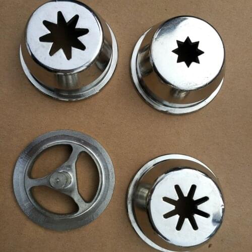 Stainless Steel Solid Hollow Churrera Churro Nozzle Mold for Churros Machine