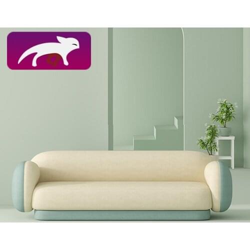 HRZSimple type science and technology cloth sofa small family Nordic modern contracted sitting room cloth art combination