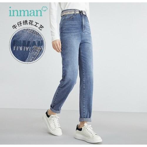 INMAN Women's Loose Jeans