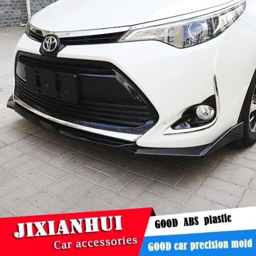 For Toyota Corolla Body kit spoiler 2019-2020 For LEVIN ABS Rear lip rear spoiler front Bumper Diffuser Bumpers Protector