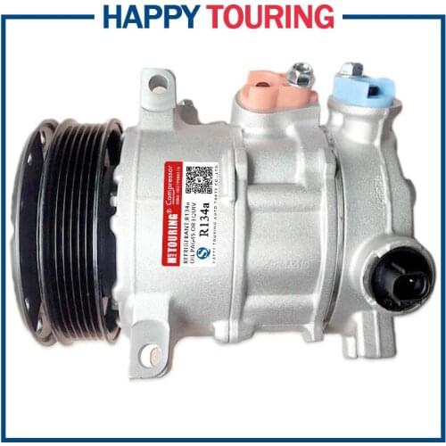 6SEU16C A/C Compressor For Chrysler Sebring 2.4L /2.7L/ 3.5L 2007-2010 55111410AE 447190-6852 447190-6854 447260-1404 471-0804