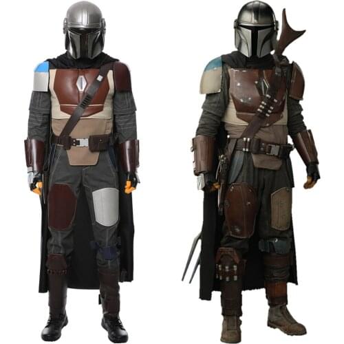 Movie Star Cosplay Costume Wars Men Outfit Cloak Cape For Adult Men Halloween Carnival Costumes
